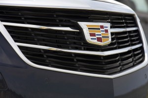 2015 Cadillac ATS Coupe featuring the new Cadillac crest